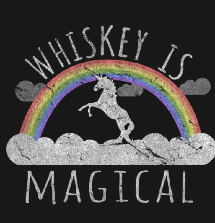 Whiskey Is Magical T-Shirt by Flippin Sweet Gear